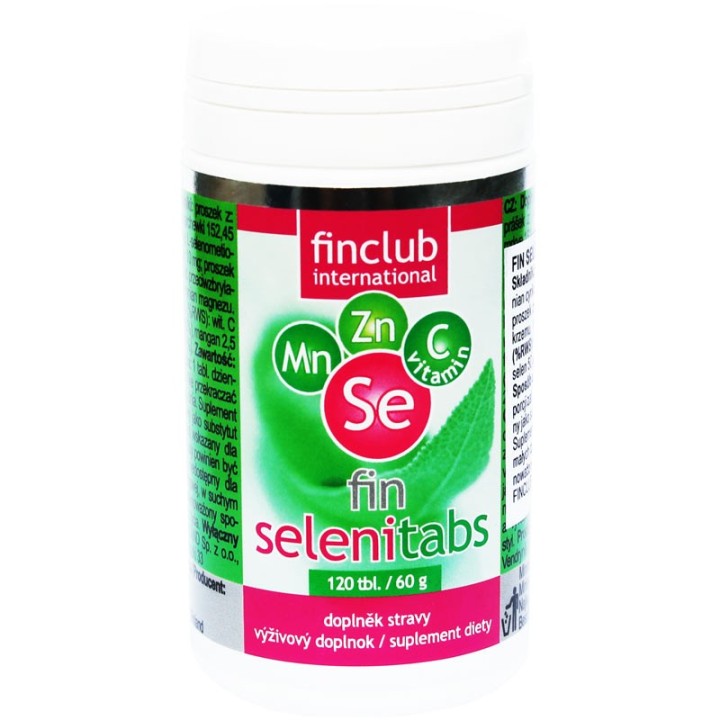 Selenitabs 120 tabletek - Finclub