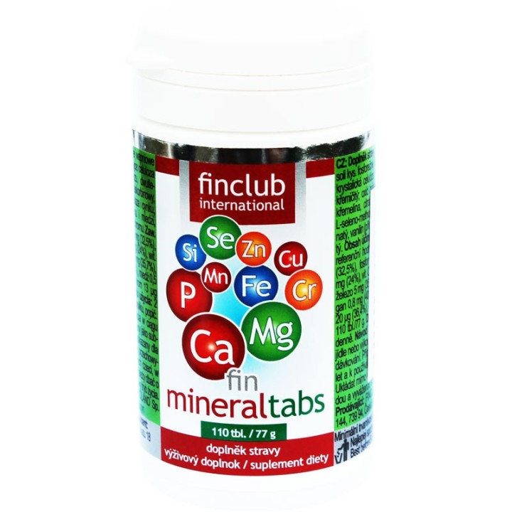 Mineraltabs 110 tabletek - Finclub