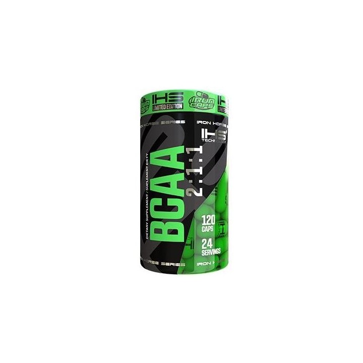IRON HORSE BCAA 120kaps | AMINOKWASY BCAA