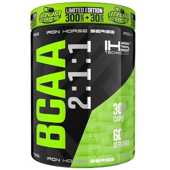 Iron Horse | BCAA 2:1:1 300kaps + 30kaps Gratis | Promocja