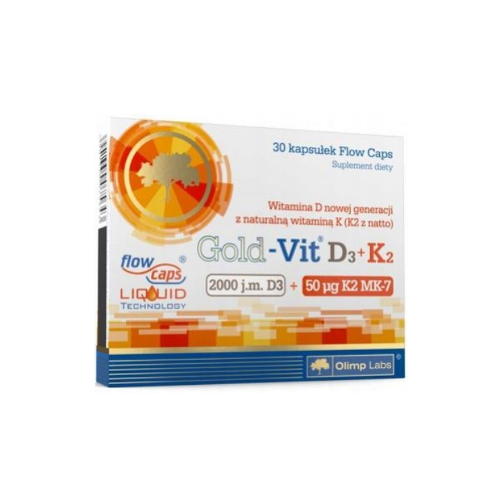 Olimp Gold-Vit D3+K2 30 kaps