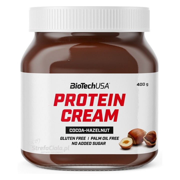 Biotech Protein Cream 400g - Krem Czekoladowo - Orzechowy