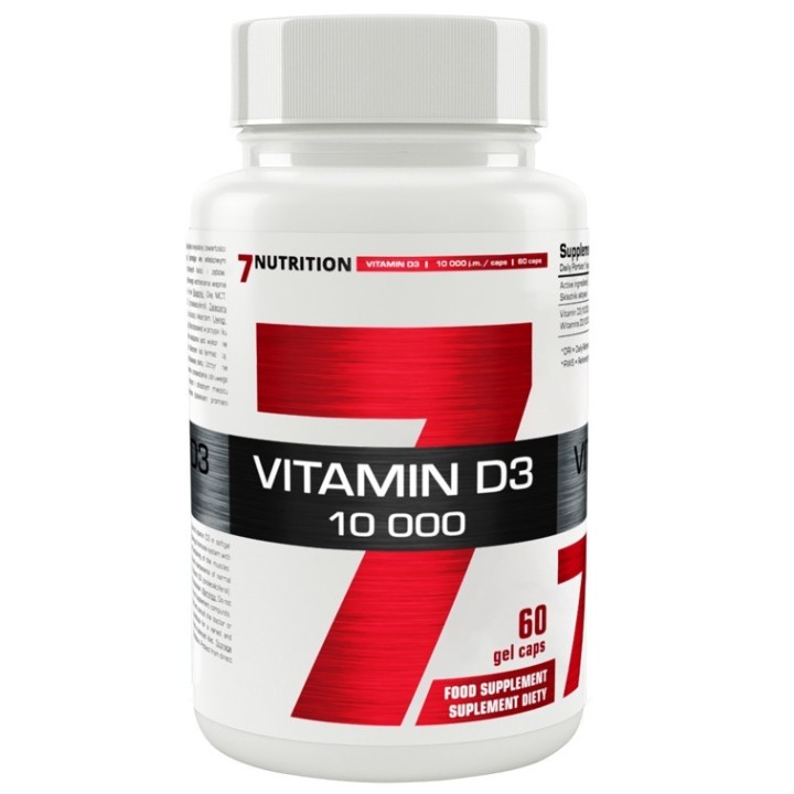 7Nutrition Vitamin D3 10 000 60k