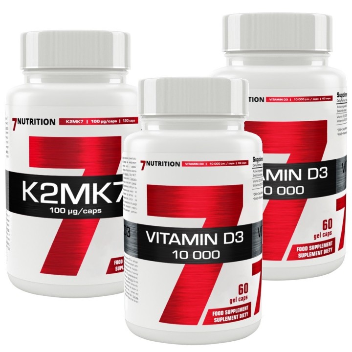 7Nutrition Vitamin D3 10 000 60k