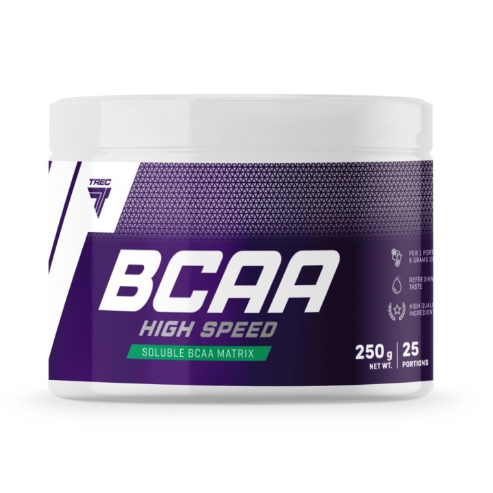 Trec | BCAA High Speed 250g | Aminokwasy Regeneracja Antykatabolizm