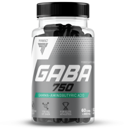 Trec GABA 750 60kaps | Lepszy Sen Relaks Regeneracja 