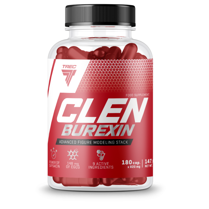Trec Clenburexin 180kaps | Spalacz tłuszczu