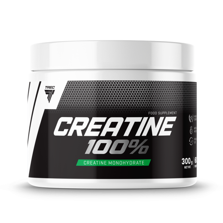 Trec | Creatine 100% | Monohydrat Kreatyny | Siła Masa Wytrzymałość