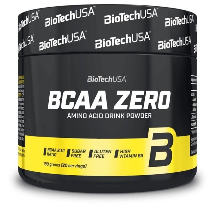 Biotech | BCAA Zero 180g | Aminokwasy Rozgałęzione | Regeneracja Siła