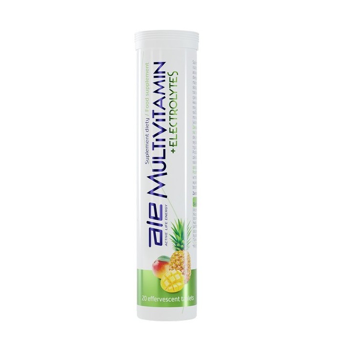 Ale Multivitamin + Electrolytes 20 tabletek musujących