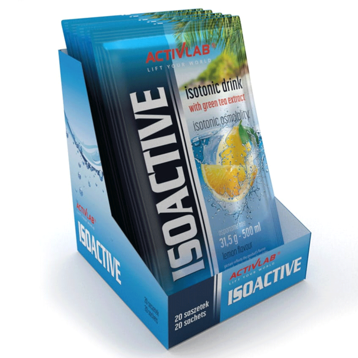 Activlab Iso Active 20saszetek 31,5g | Skuteczny Izotonik w saszetkach