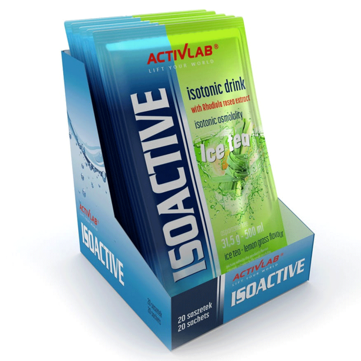 Activlab Iso Active 20saszetek 31,5g | Skuteczny Izotonik w saszetkach
