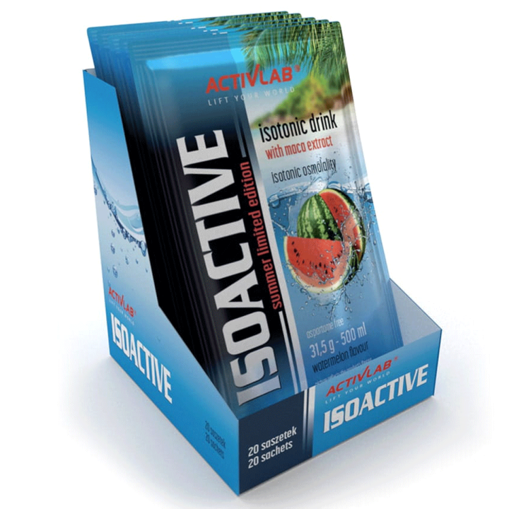 Activlab Iso Active 20saszetek 31,5g | Skuteczny Izotonik w saszetkach