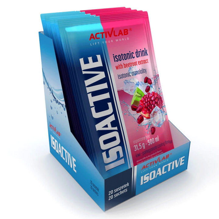 Activlab Iso Active 20saszetek 31,5g | Skuteczny Izotonik w saszetkach