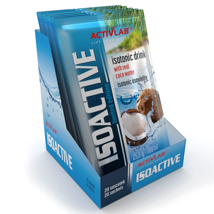 Activlab Iso Active 20saszetek 31,5g | Skuteczny Izotonik w saszetkach