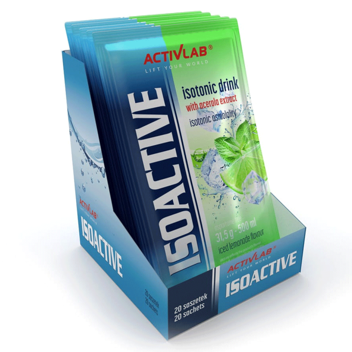 Activlab Iso Active 20saszetek 31,5g | Skuteczny Izotonik w saszetkach