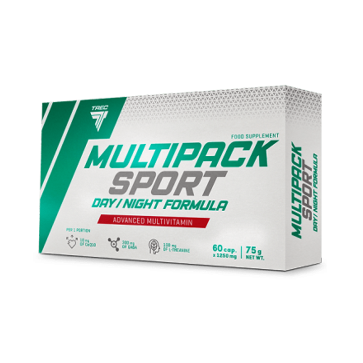 Trec | MultiPack Day/Night Formula + Magne-100 Sport | Witaminy Minerały
