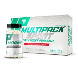 Trec | MultiPack Day/Night Formula + Magne-100 Sport | Witaminy Minerały