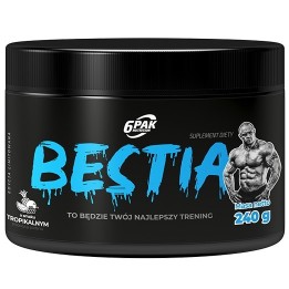 6PAK Bestia Pre-Workout 240g