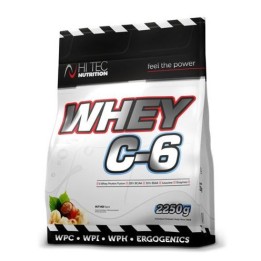 Hi Tec | Whey C-6 2250g | Flagowa Odżywka Białkowa Marki | WPC WPI WPH