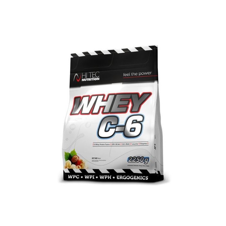 Hi Tec | Whey C-6 2250g | Flagowa Odżywka Białkowa Marki | WPC WPI WPH