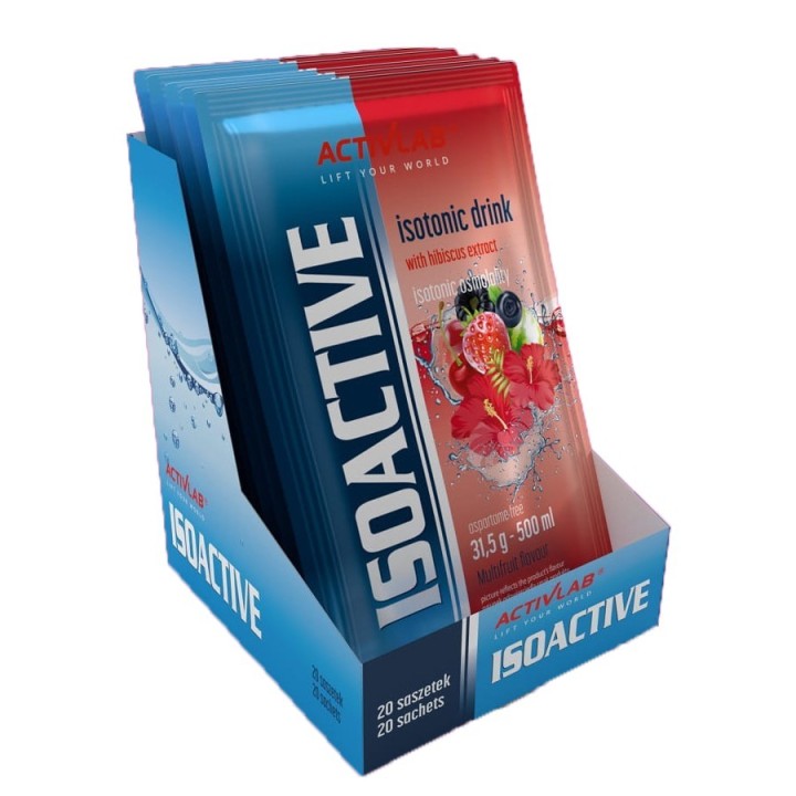 Activlab Iso Active 20saszetek 31,5g | Skuteczny Izotonik w saszetkach