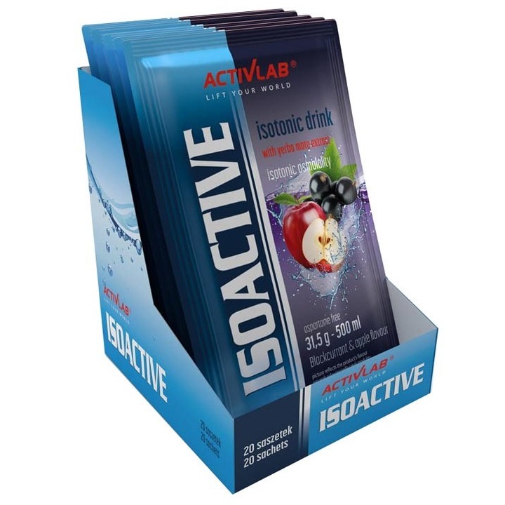 Activlab Iso Active 20saszetek 31,5g | Skuteczny Izotonik w saszetkach