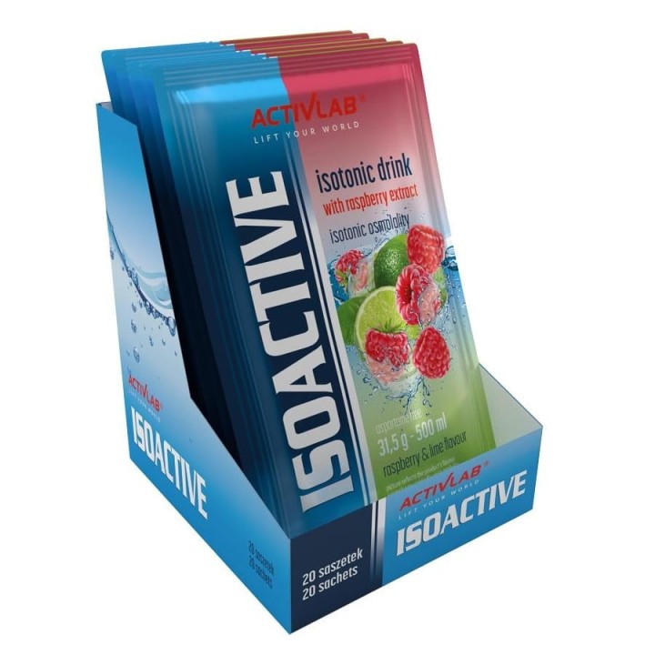 Activlab Iso Active 20saszetek 31,5g | Skuteczny Izotonik w saszetkach
