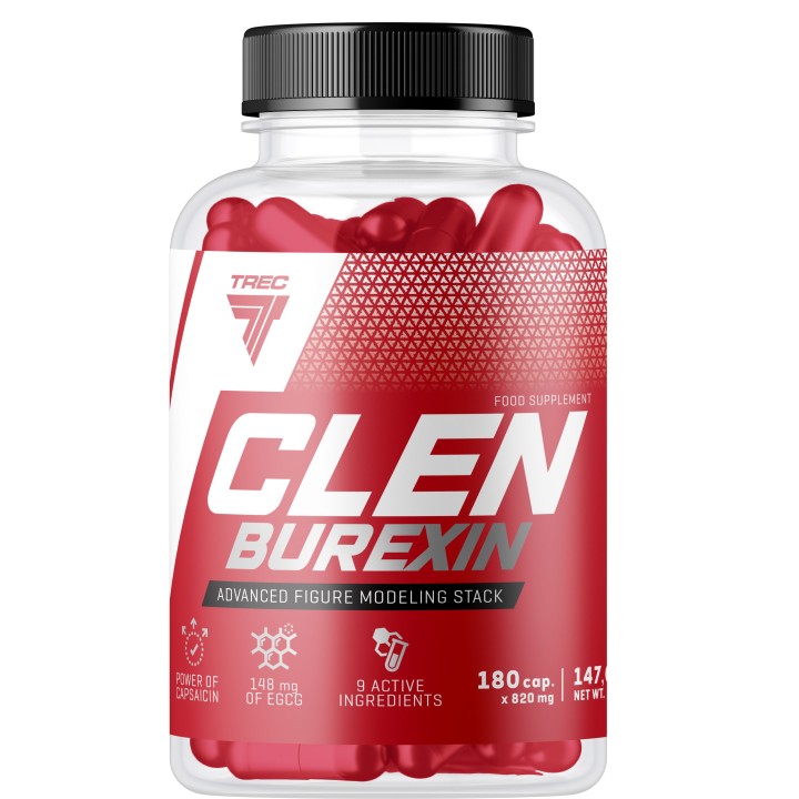 Trec - Clenburexin 180k + L-Carnitine Green Tea 180k