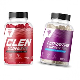 Trec - Clenburexin 180k + L-Carnitine Green Tea 180k