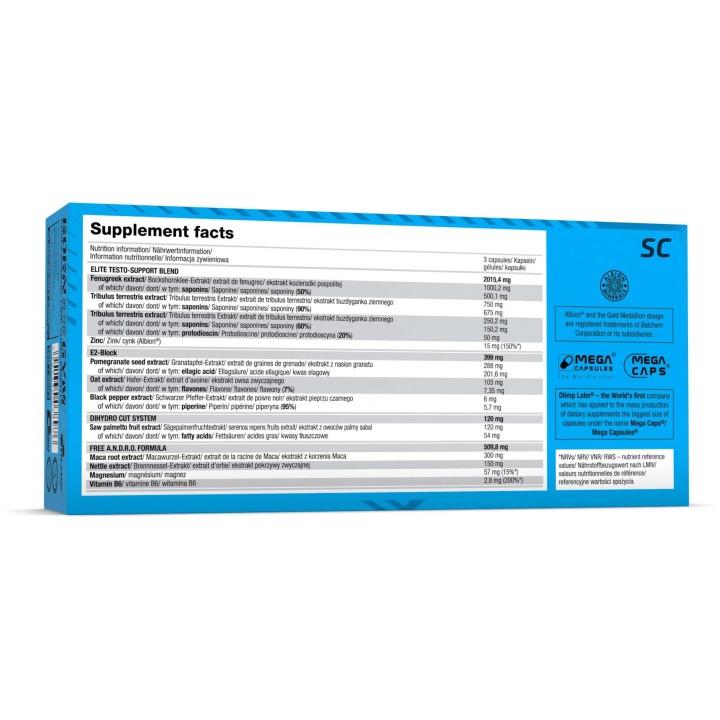 Olimp T-100 Booster testosteronu testo
