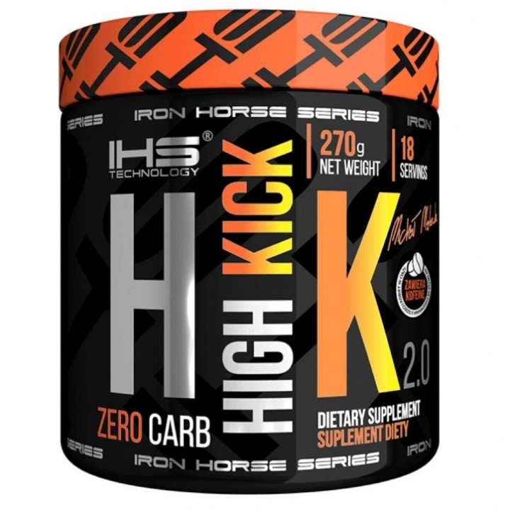IRON HORSE | High Kick 270g | Przedtreningówka Bez Pompy | Sport Walki