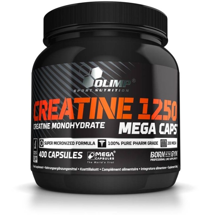 Olimp - Creatine 1250 Mega Caps - 400kaps.