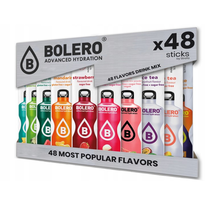 BOLERO DRINK STICKS 48szt MIX NAJLEPSZYCH SMAKÓW