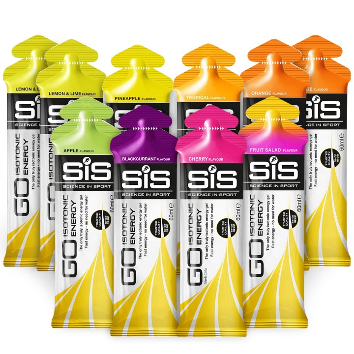 SIS Żele energetyczne  MIX 10 SMAKÓW | 10x60ml