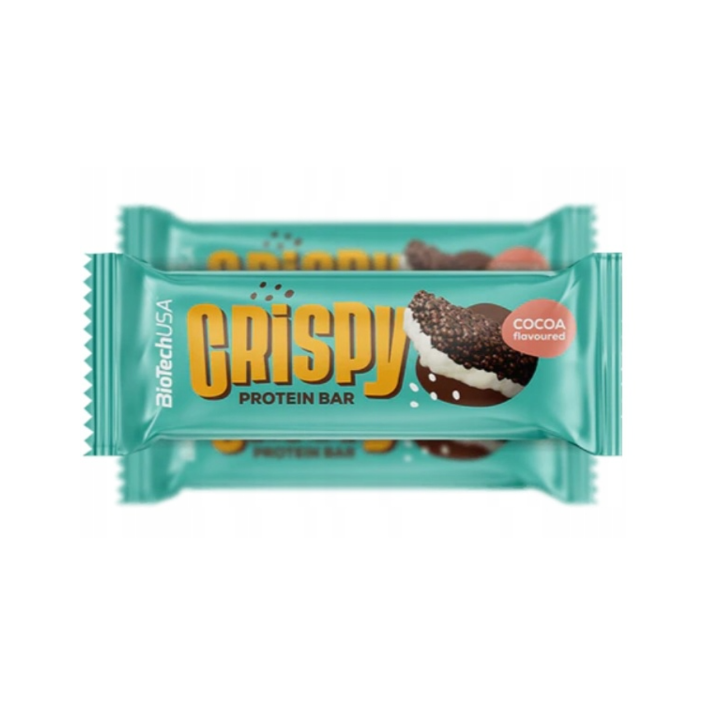 Biotech Crispy Protein Bar Chrupiący Baton | 40g