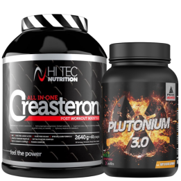 Plutonium 1000g + Creasteron 2640g + Bluza Gratis!