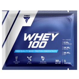 Trec Whey 100 30g x 10 Zestaw 5 smaków