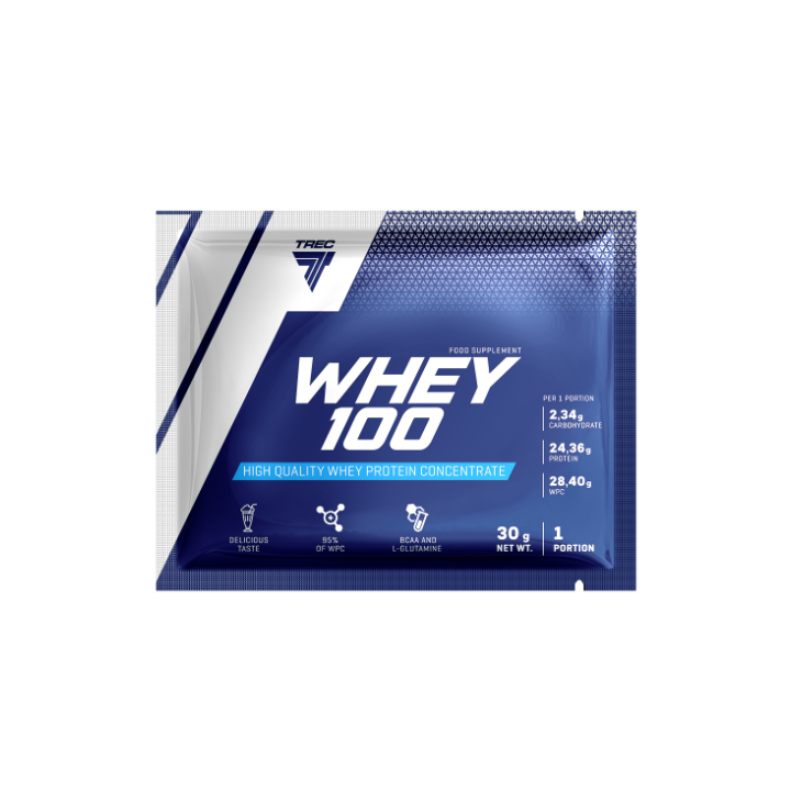 Trec Whey 100 30g x 10 Zestaw 5 smaków