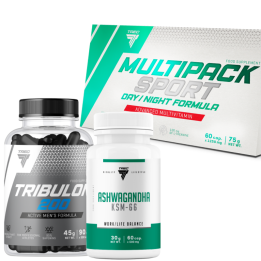 Trec - Multipack Day/Night 60k + Ashwagandha Max 60k + Tribulon Black 60k + Pillbox Gratis!