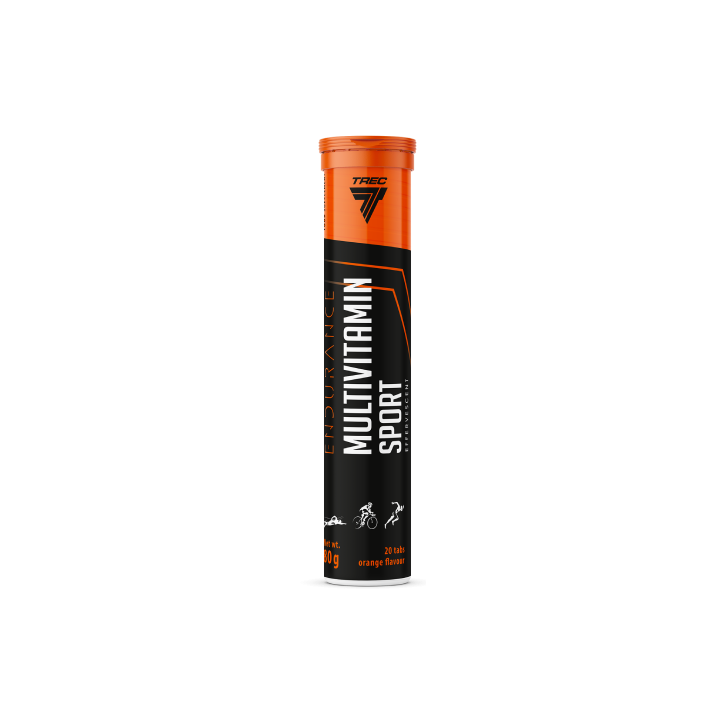 Trec Multivitamin Sport Endurance - tabletki musujące z witaminami| 20 tabs.