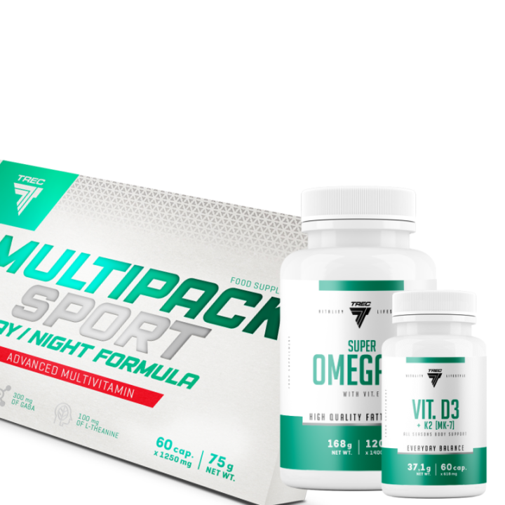 Trec - Multipack Day/Night 60k + Super Omega 3 60k + Vit.D3+K2 60k