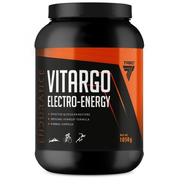 ZESTAW Trec Vitargo Electro-Energy 1050g + elektrolity Hydro Salt + 5 x Żele energentyczne  Sis