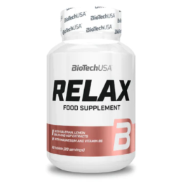 Biotech Relax 60 tabletek | antystres, witaminy