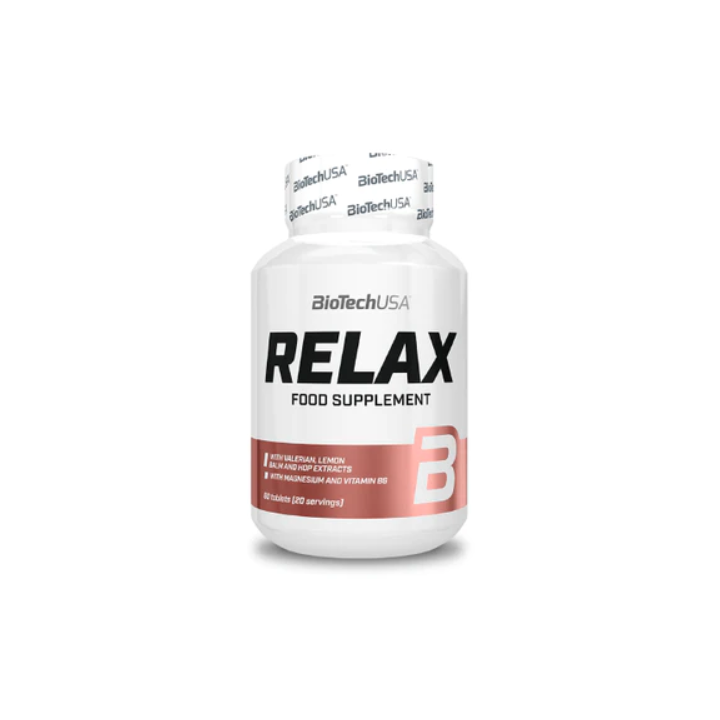 Biotech Relax 60 tabletek | antystres, witaminy