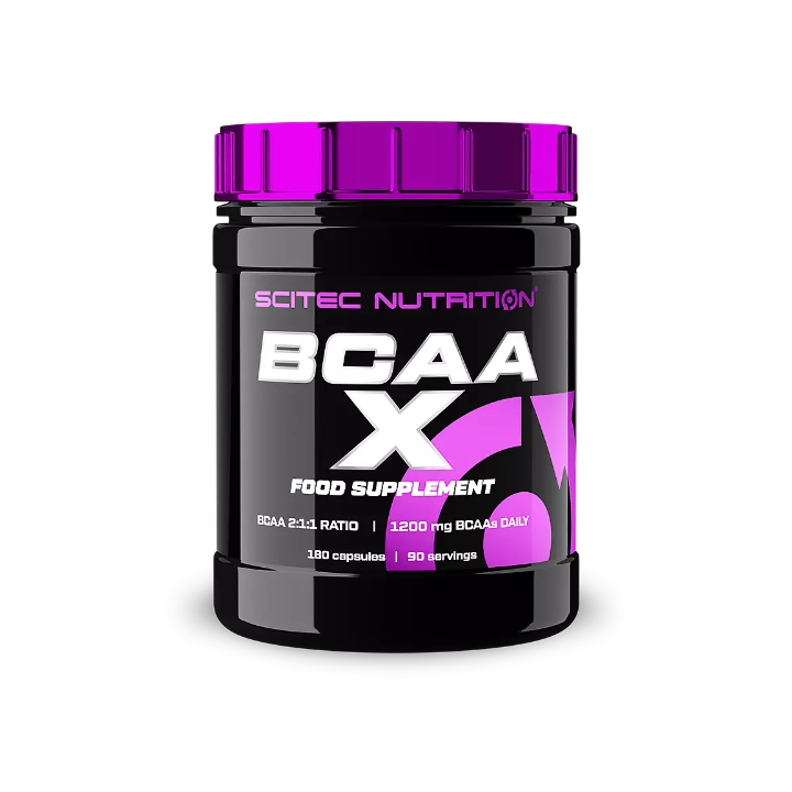 Scitec BCAA-X 180 kapsułek | Aminokwasy BCAA