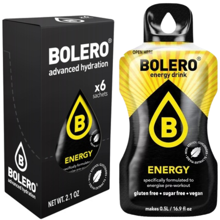 Bolero Sticks 6szt. | Napój izotoniczny | Elektrolity | Energia