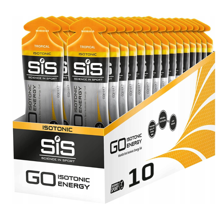 SiS Go Isotonic Energy Gel 30x60ml | ŻELE IZOTONICZNE - ENERGETYCZNE