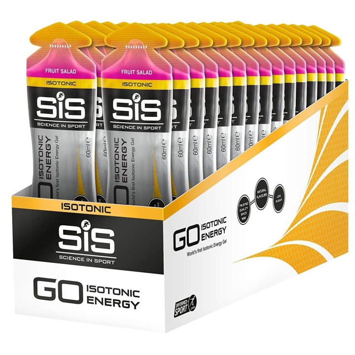 SiS Go Isotonic Energy Gel 30x60ml | ŻELE IZOTONICZNE - ENERGETYCZNE