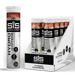 SiS Science in Sport HYDRO + caffeine 20 tabletek musujących z kofeiną  | iZOTONIK